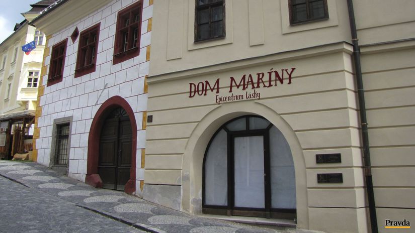 Dom, kde bývala láska Andreja Sládkoviča Marína...