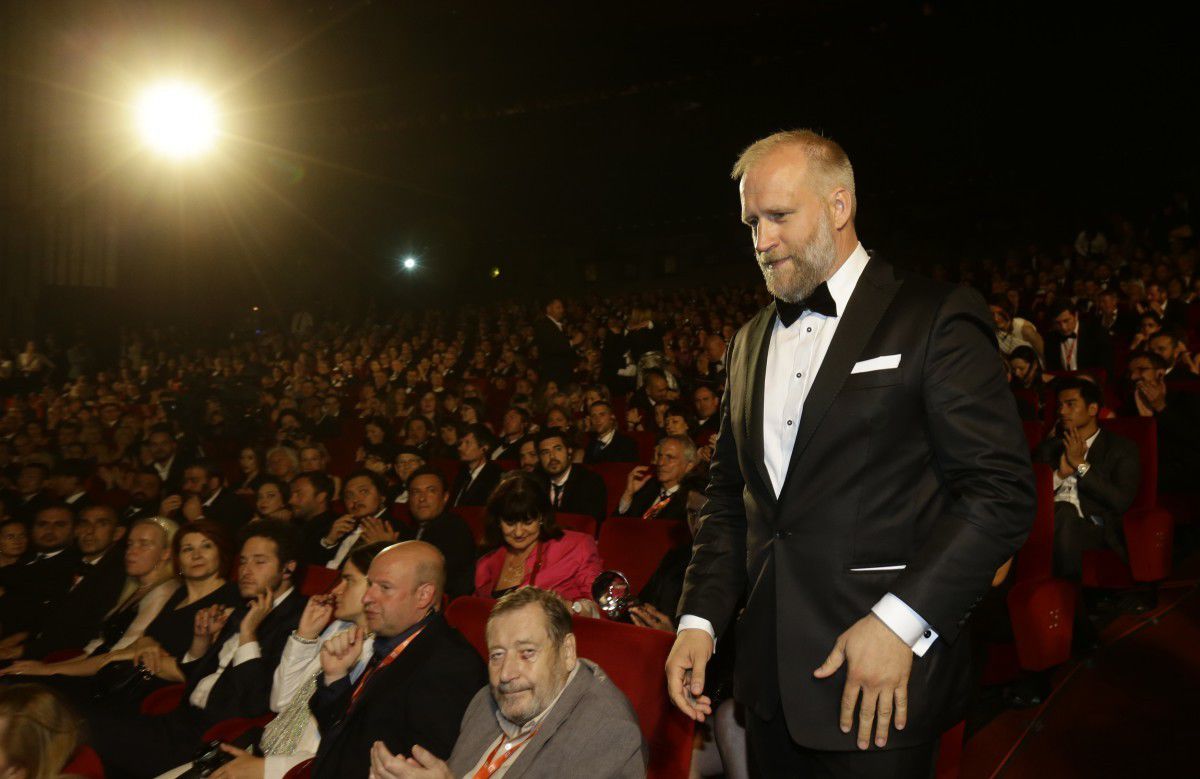 Režisér filmu Čiara, Peter Bebjak, počas...