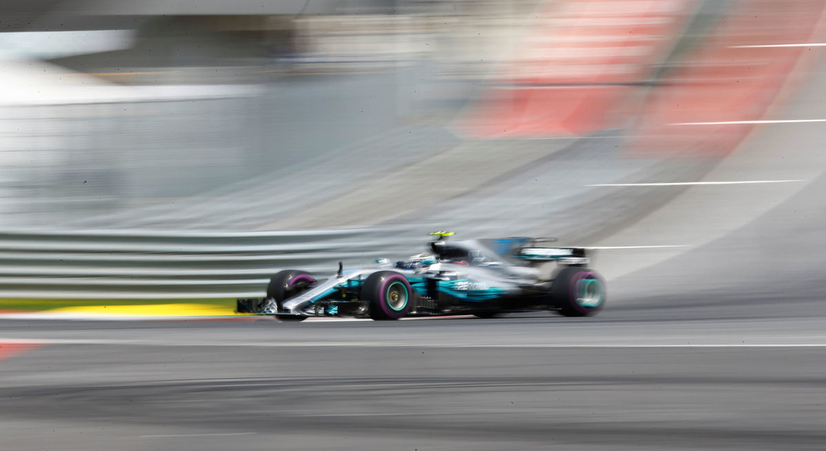 Valtteri Bottas na Veľkej cene Rakúska.
