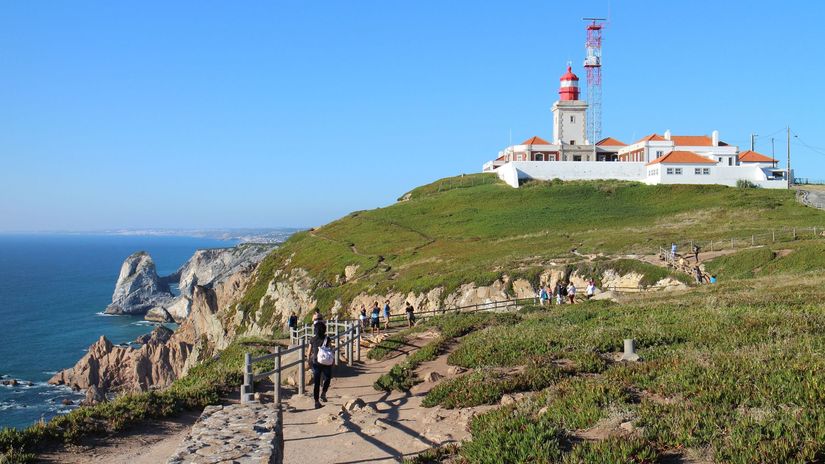 Maják v Cabo da Roca.