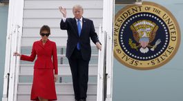 Trump priletel na oficiálnu návštevu Francúzska, s Macronom bude hovoriť aj o Sýrii