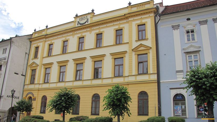 Dom na historickom levočskom námestí, kde...