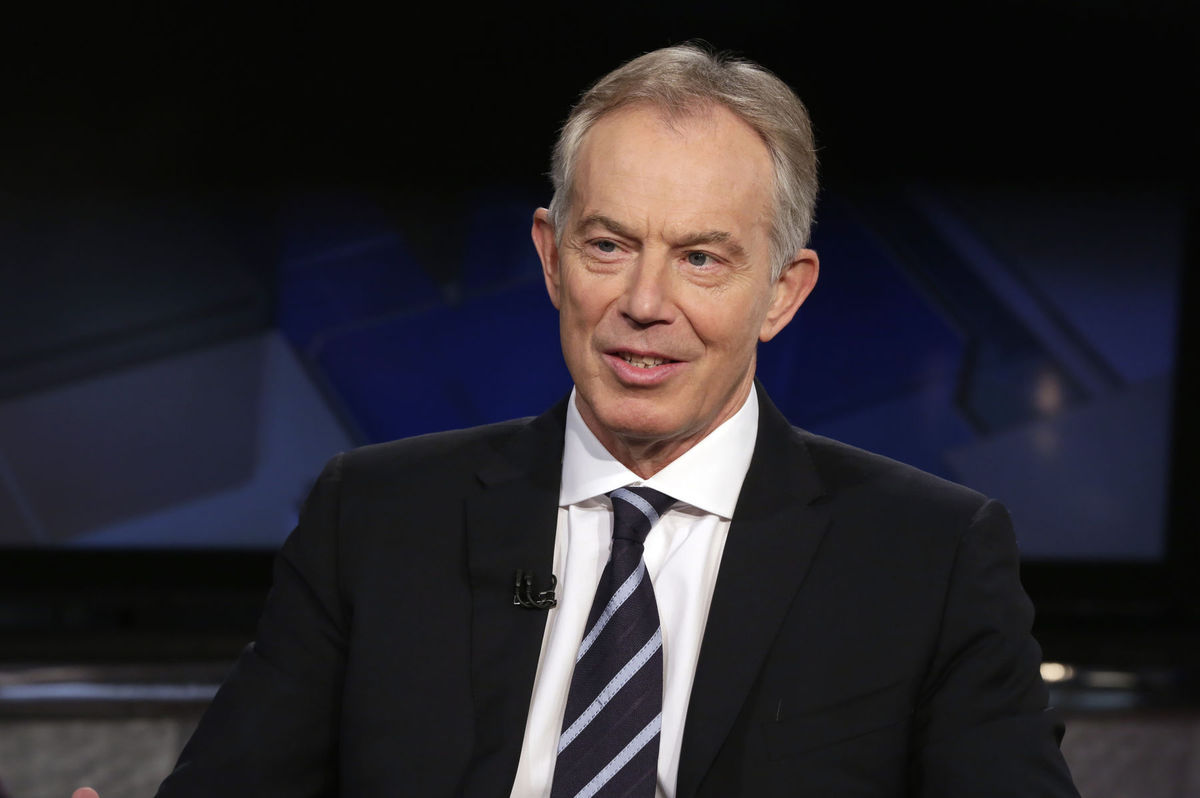 Bývalý britský premiér Tony Blair.