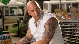 Herec Vin Diesel na zábere z filmu xXx: Návrat Xandera Cagea z roku 2017. 
