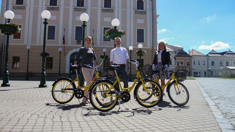 Kežmarok, Žlté bicykle, Dominik Jakub