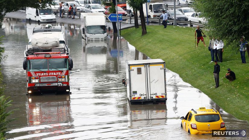 Turecko, záplavy