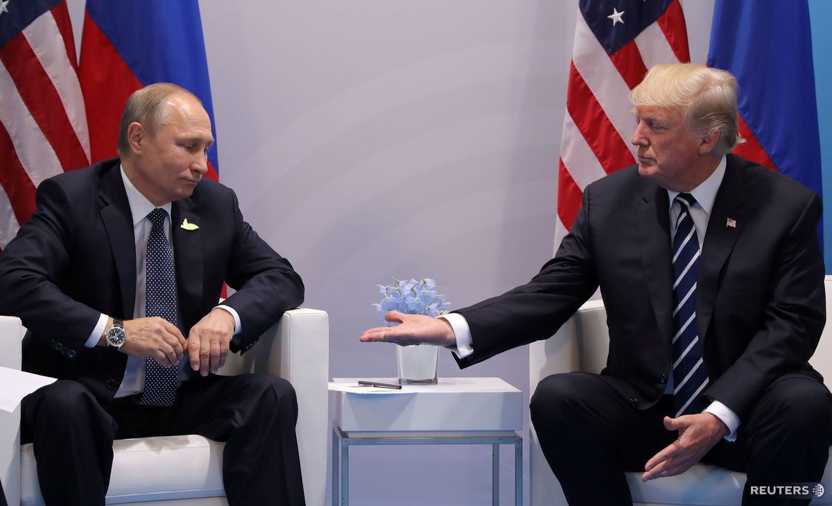 Stretnutie ruského prezidenta Vladimira Putina...
