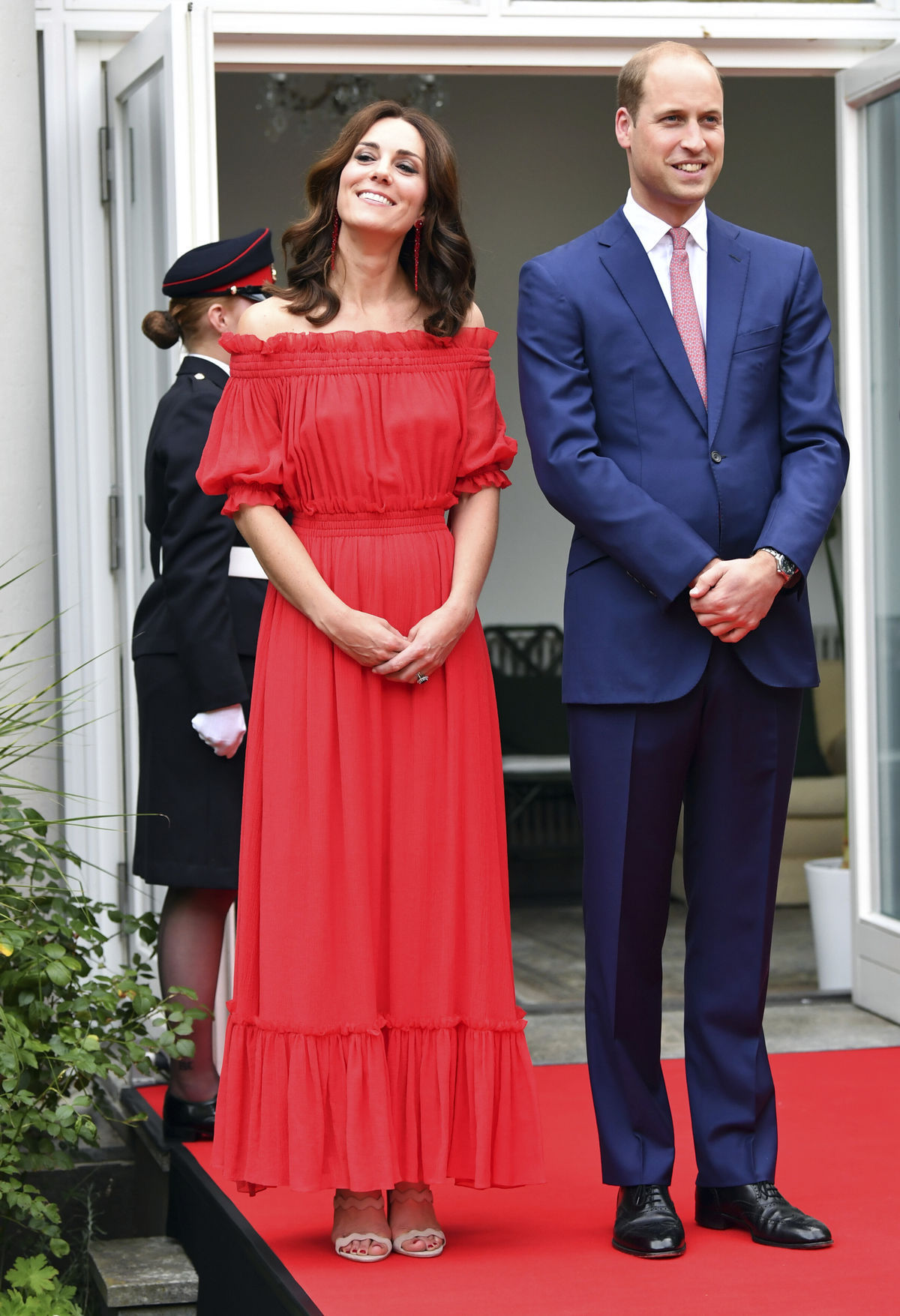 Vojvodkyňa Kate z Cambridge a jej manžel -...