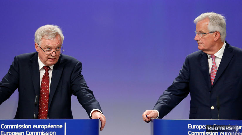 David Davis, Michel Barnier