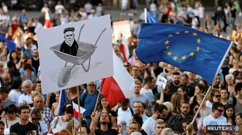 polsko, protest, demonštrácia,