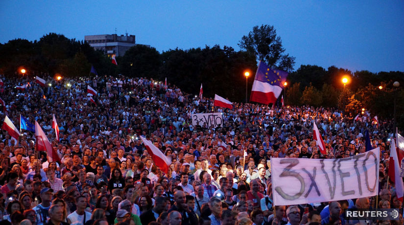 polsko, protesty, demonstracie