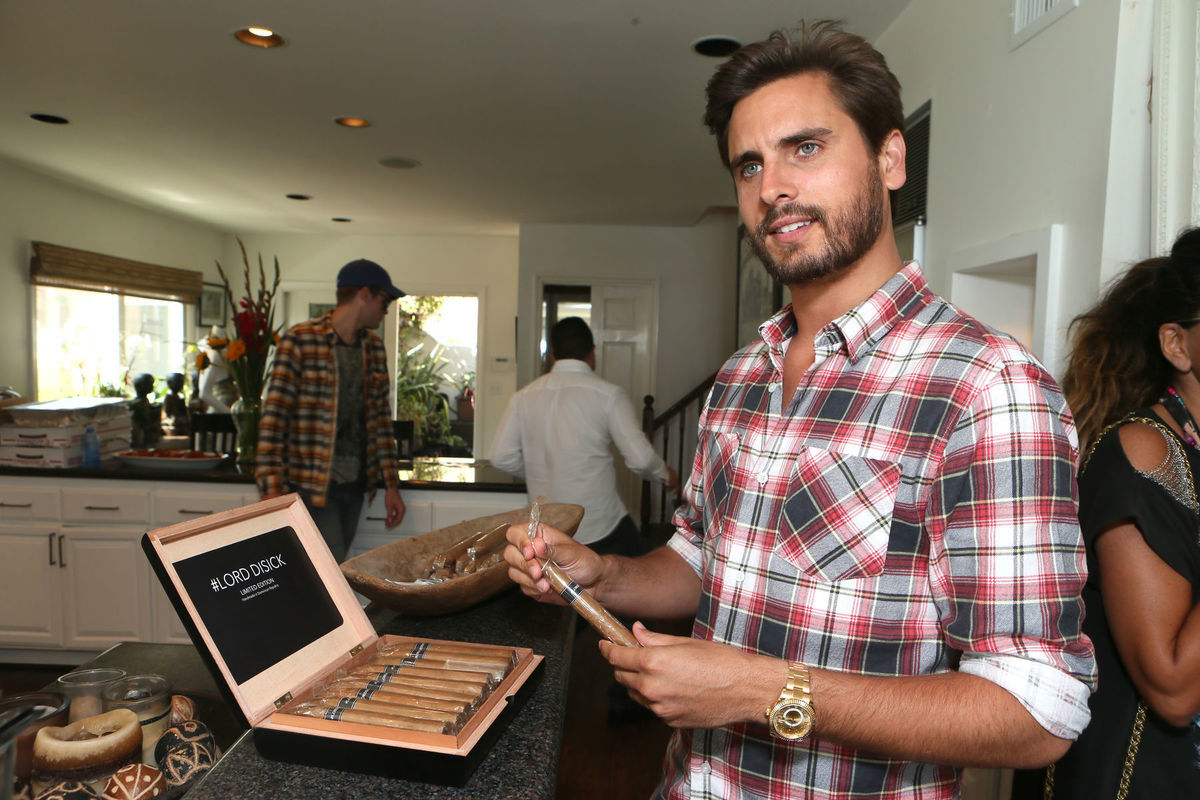 Scott Disick na archívnom zábere.