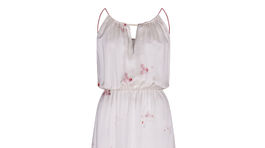 Dlhé šaty s jemným kvetinovým vzorom - predáva Pietro Filipi. 