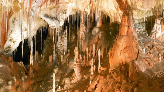 Brká v Gombaseckej jaskyni.