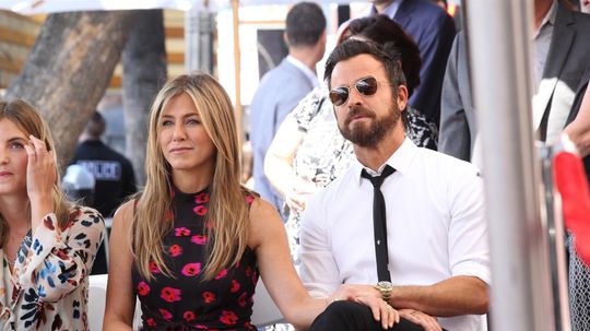  Jennifer Aniston a  Justin Theroux prišli na...