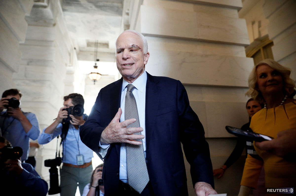 Senátor John McCain, ktorému nedávno...