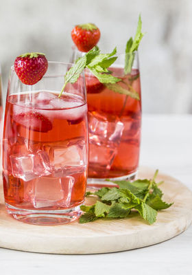 Jahodové Virgin Mojito