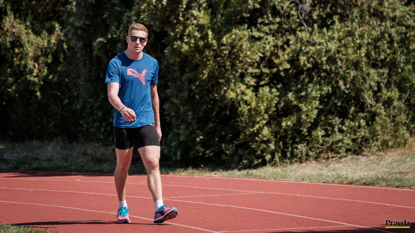  Ján Volko na tréningu pred odletom na MS.