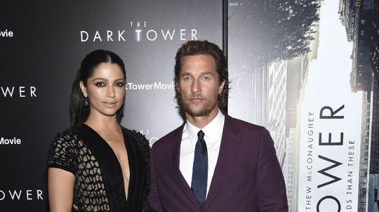 Matthew McConaughey a jeho manželka  Camila...