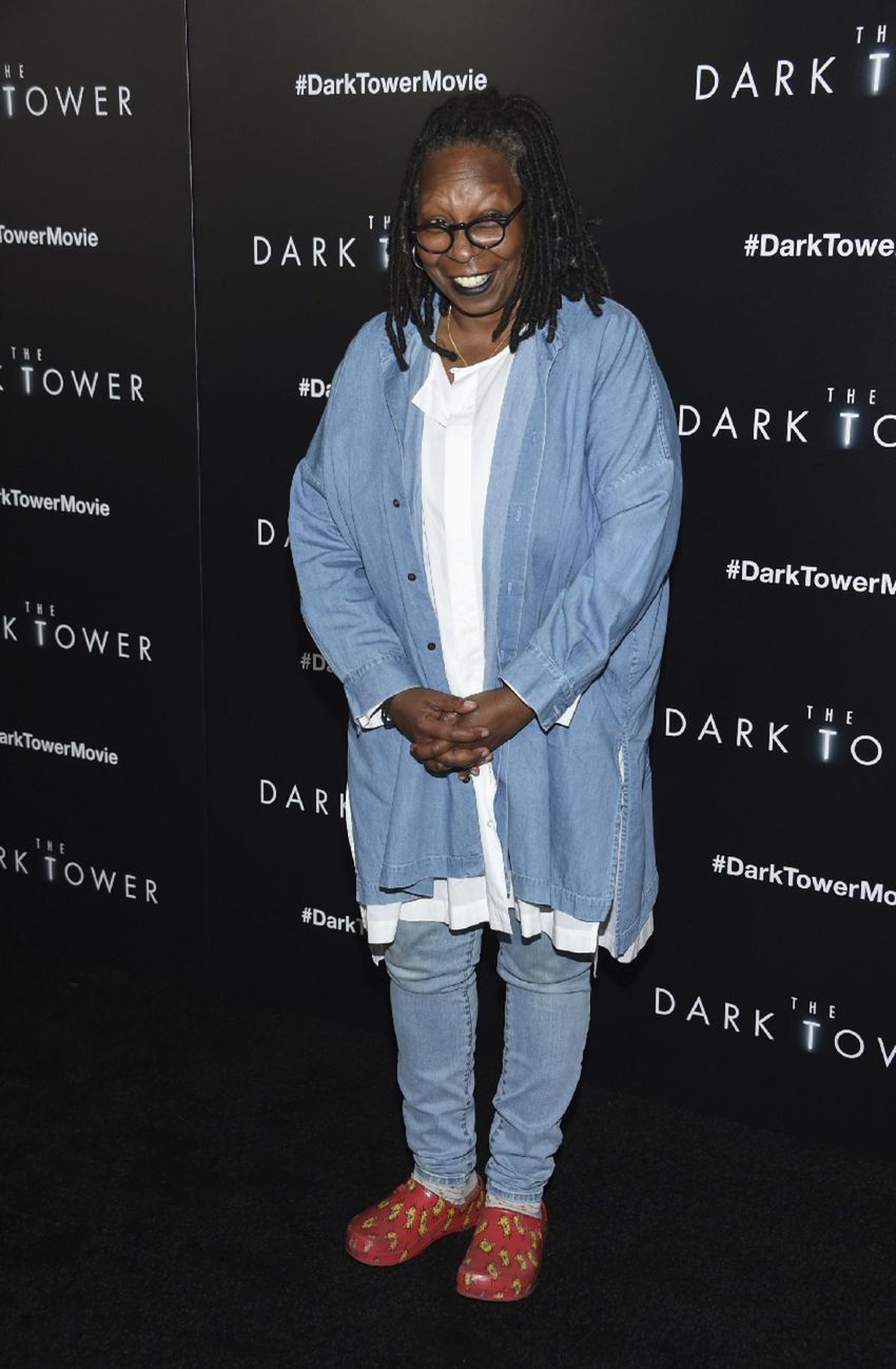 Whoopi Goldberg na premiére filmu Temná veža v...