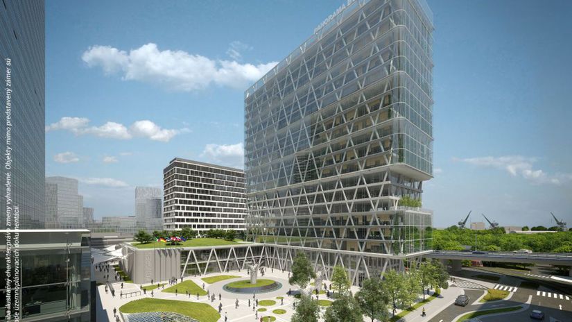 Návrh budúceho kongresového centra.
