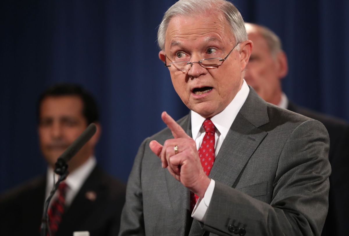Americký minister spravodlivosti Jeff Sessions.