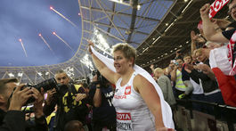 Neprehrala od júna 2014. Wlodarczyková získala ďalší titul