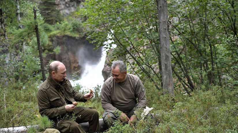 Vladimir Putin oddychuje na Sibíri.