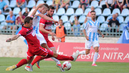 Parádny marš Nitry. Má ďalšie tri body a stále nedostala gól