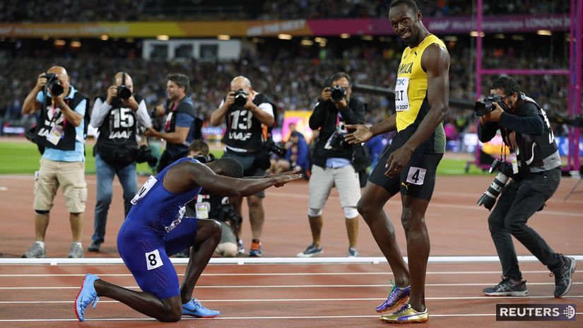 Justin Gatlin, Usain Bolt