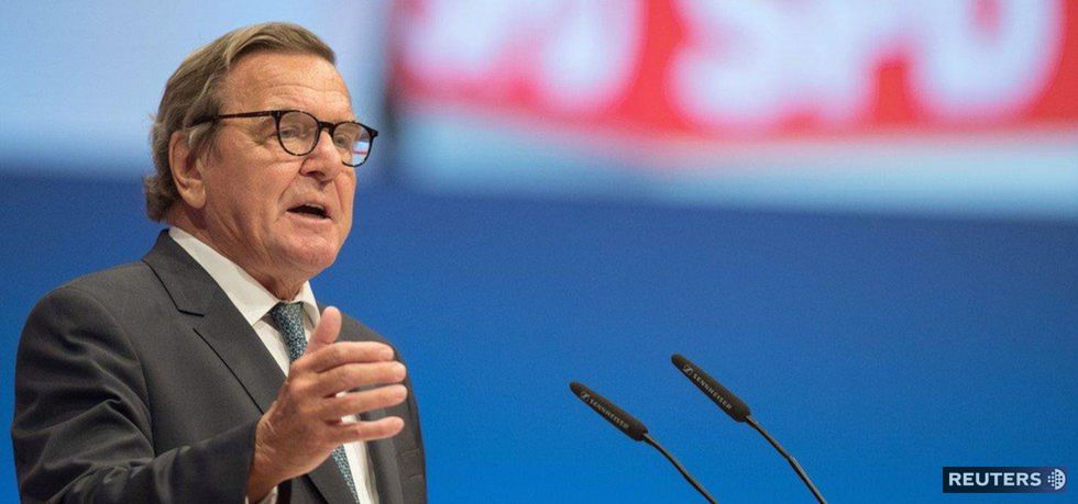 Nemecký exkancelár Gerhard Schröder.