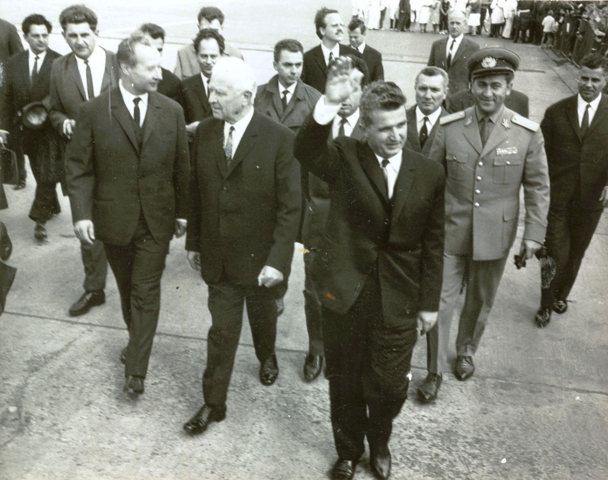 Nicolae Ceauşescu na návšteve Československa v...