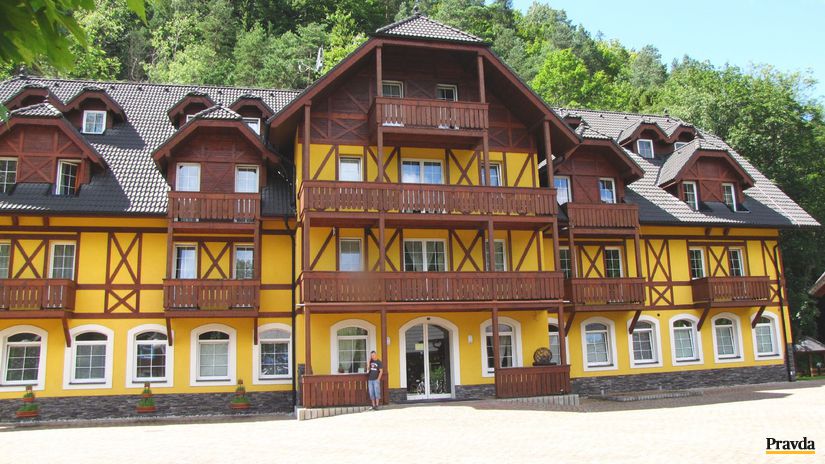 Vynovené kúpele Smerdžonka.