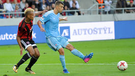 Trnava prvýkrát v sezóne padla. Slovan o víťazstve rozhodol v 1. polčase