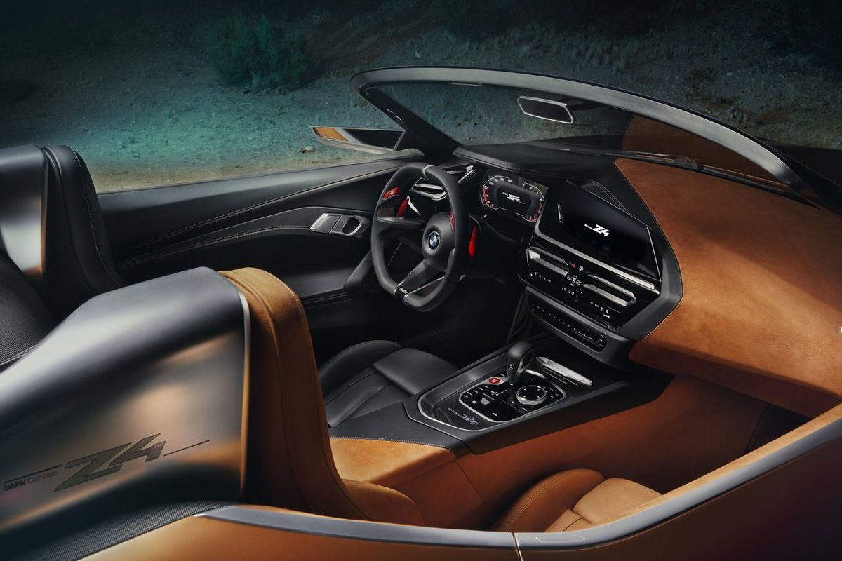 Interiér nahrádza klasické prístroje a tlačidlá...