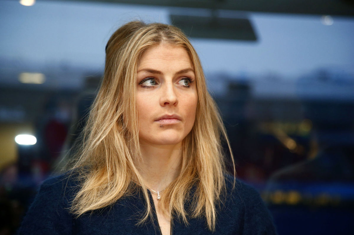 Therese Johaugová na jednom z pojednávaní v...