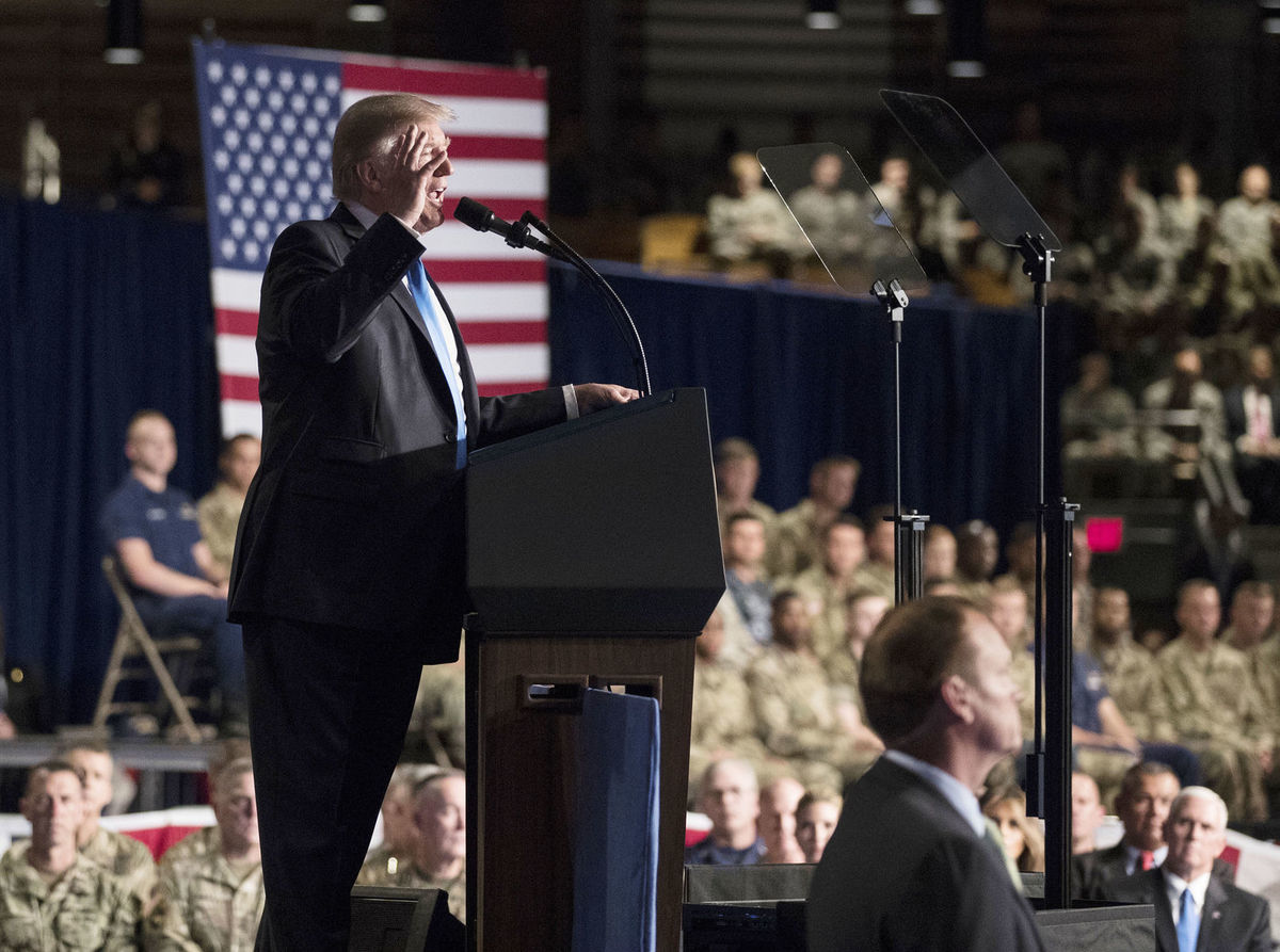 Prezident USA Donald Trump hovorí o stratégii...
