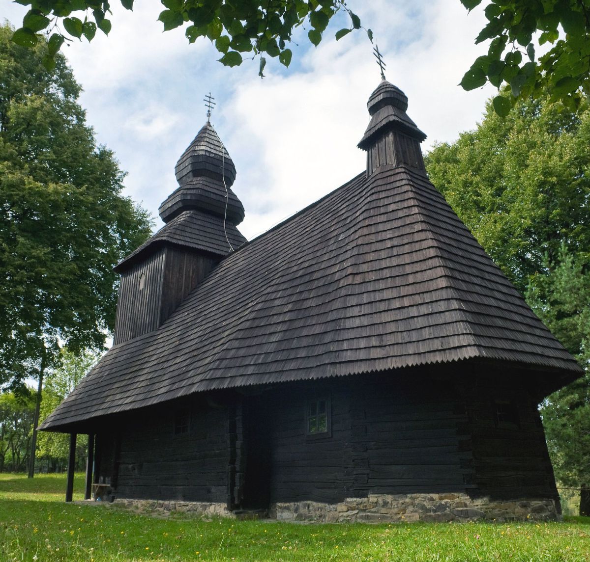 Chrám sv. Mikuláša Biskupa v Ruskej Bystrej.