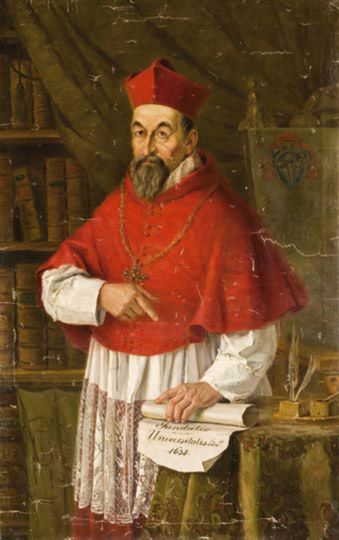Ostrihomský arcibiskup Peter Pázmaň.