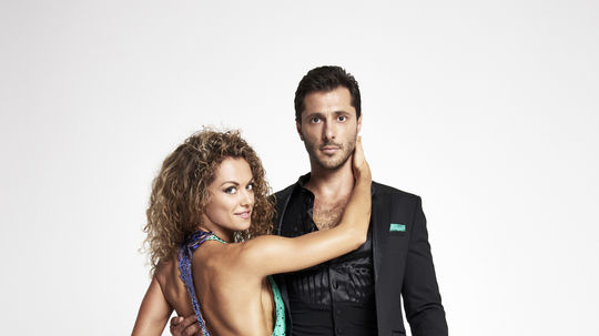 Herec Branislav Deák a jeho tanečná kolegyňa...