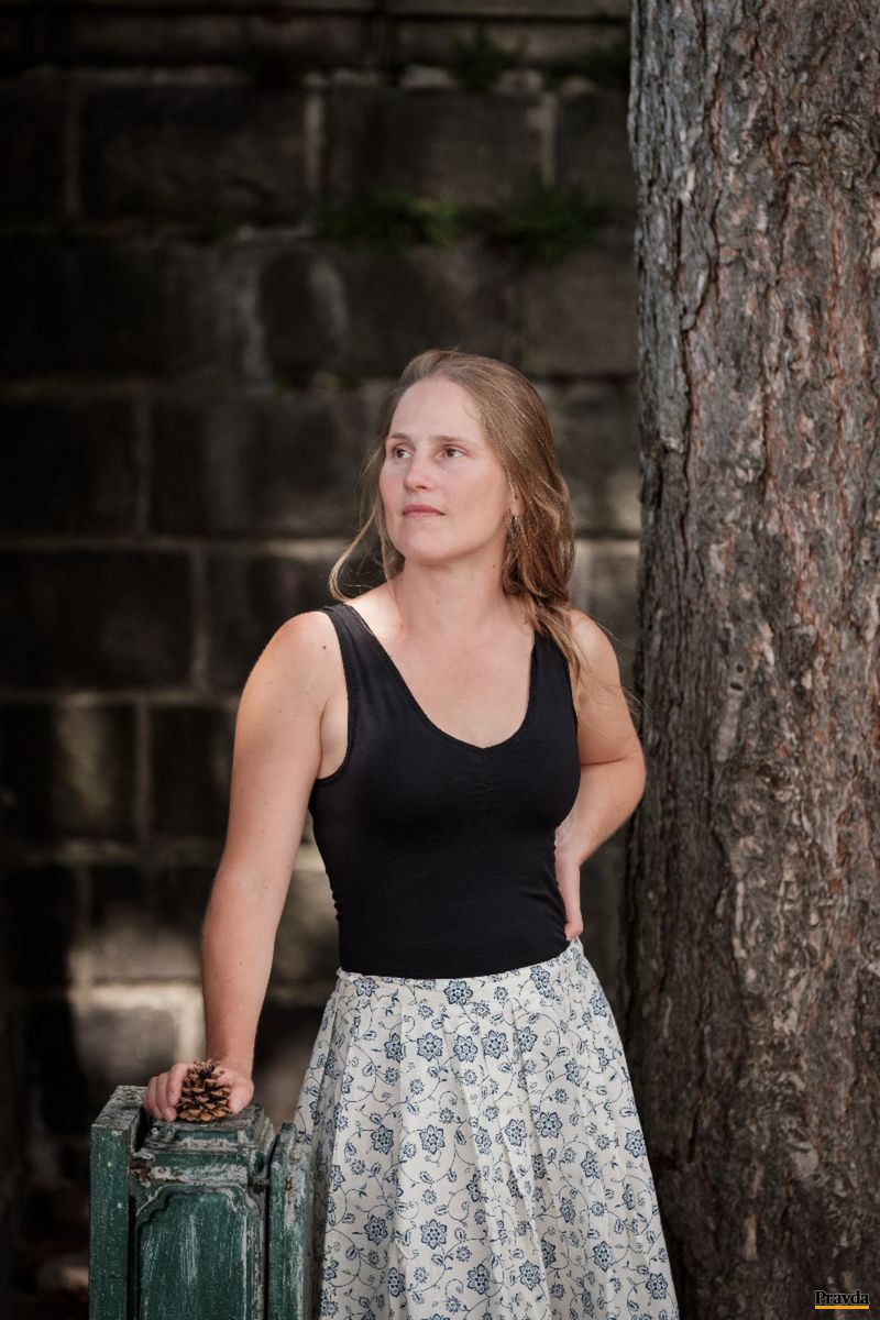 Spisovateľka Alexandra Salmela.