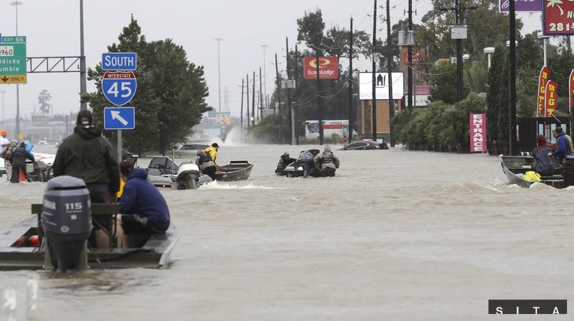 hurikán Harvey, Texas