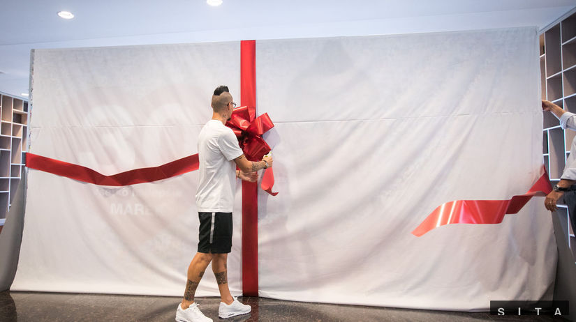 Narodeninový darček pre Mareka Hamšíka.