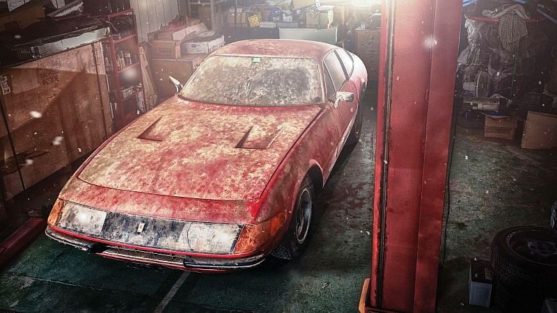 Toto Ferrari 365 GTB/4 síce vyzerá ako ostané...