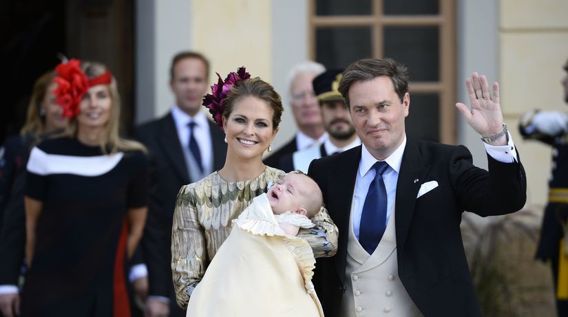 Švédska princezná Madeleine a jej manžel...