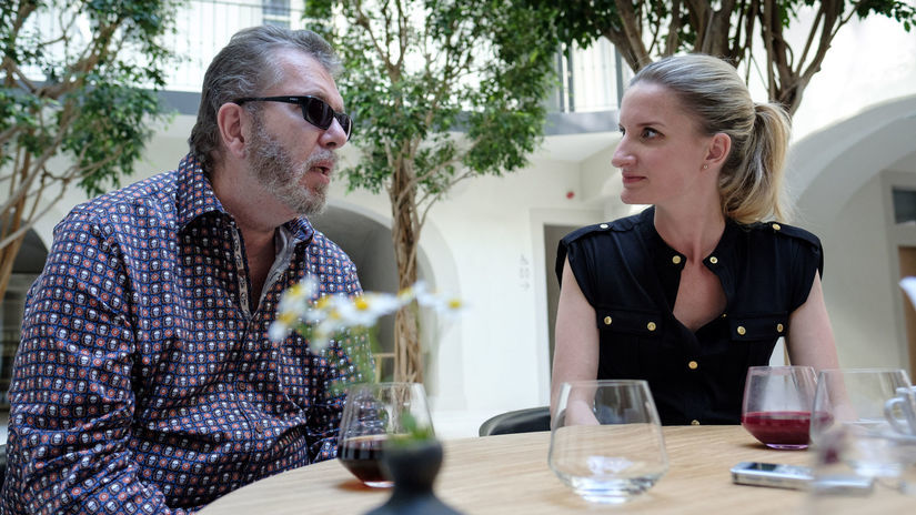 Adela Vinczeová a Richard Müller začiatkom...