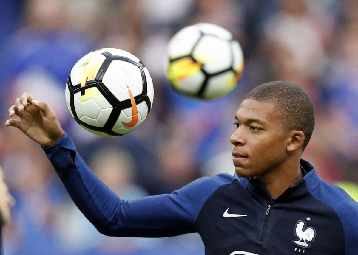 Kylian Mbappé, francúzska hviezda.