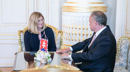 Prezident Kiska poveril ministerku Matečnú vedením rezortu školstva