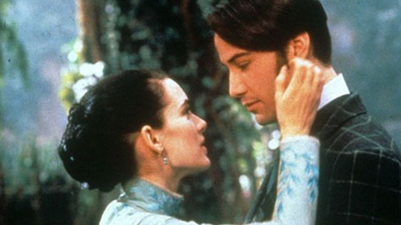 Keanu Reeves a Winona Ryder vo filme Dracula...