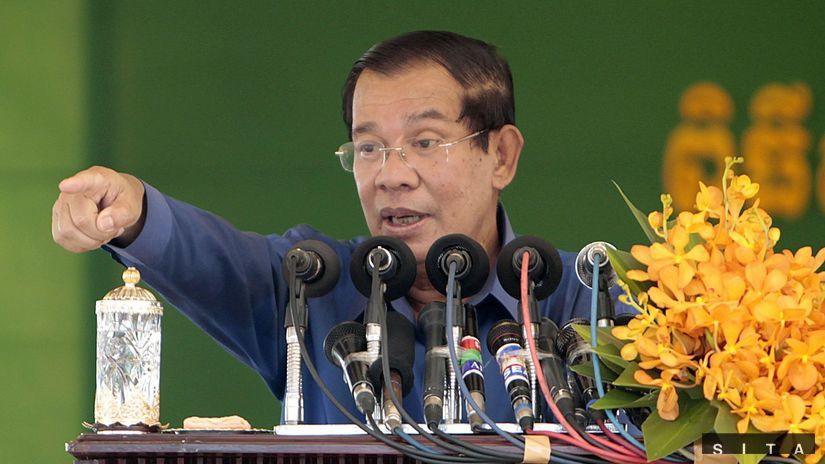 Hun Sen, Kambodža, premiér